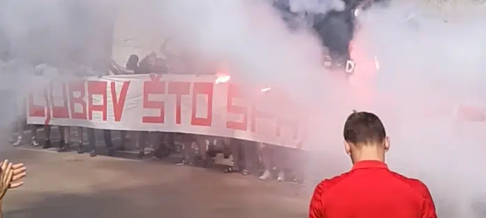 1661823337 Video Navijaci Zrinjskog Posjetili Trening I Pruzili Podrsku Igracima Pred