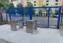 Na Gradskom stadionu počelo postavljanje elektronskih čitača ulaznica Na Gradskom Stadionu Pocelo Postavljanje Elektronskih Citaca Ulaznica