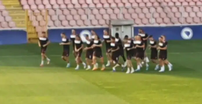 Video Fudbaleri Sarajeva Odradili Posljednji Trening Pred Utakmicu Sa Slobodom