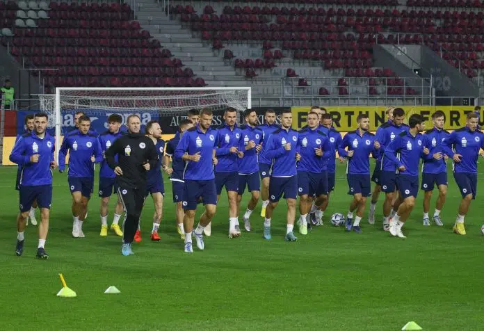 (FOTO) Zmajevi obavili posljednji trening pred meč sa Rumunijom, prisustvovali Zmajevi Obavili Posljednji Trening Pred Mec Sa Rumunijom Prisustvovali
