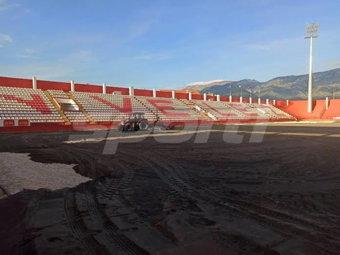 Odlozeno Postavljanje Travnjaka Na Stadionu Veleza Pojavio Se Novi Problem