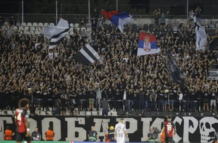Placaju Cenu Partizan Ponovo Zatvara Stadion