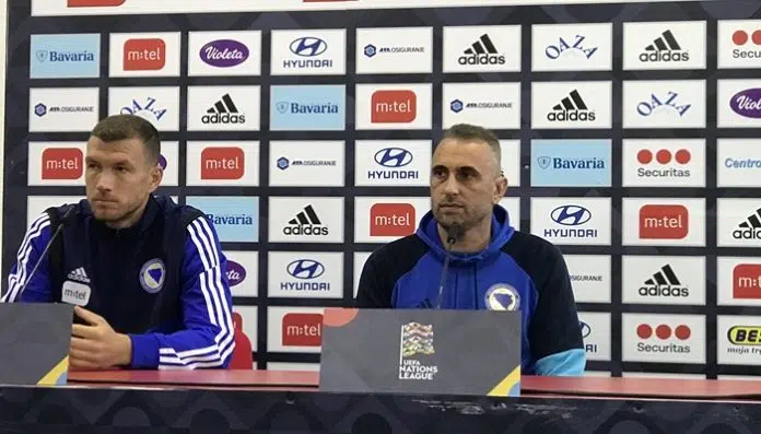 Petev: Crna Gora jaka reprezentacija; Džeko: Sve zavisi od nas, Petev Crna Gora Jaka Reprezentacija Dzeko Sve Zavisi Od Nas