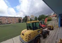 Počela rekonstrukcija pomoćnog terena na Grbavici Pocela Rekonstrukcija Pomocnog Terena Na Grbavici