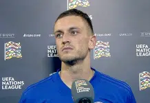 Šerbečić: Veoma sam sretan zbog debija, ali da smo ostvarili bolji rezultat bio bih još sretniji Serbecic Veoma Sam Sretan Zbog Debija Ali Da Smo Ostvarili