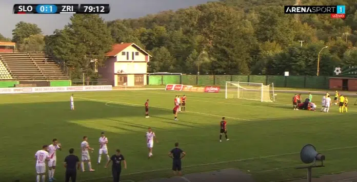 Uzas U Finisu Utakmice Slobode I Zrinjskog Osmankovic Ostao Bez
