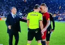 NESTVARNE SCENE NAKON DERBIJA: Sudija i zvezda Rome počeli su fizički da se obračunavaju! Nestvarne Scene Nakon Derbija Sudija I Zvezda Rome Poceli Su