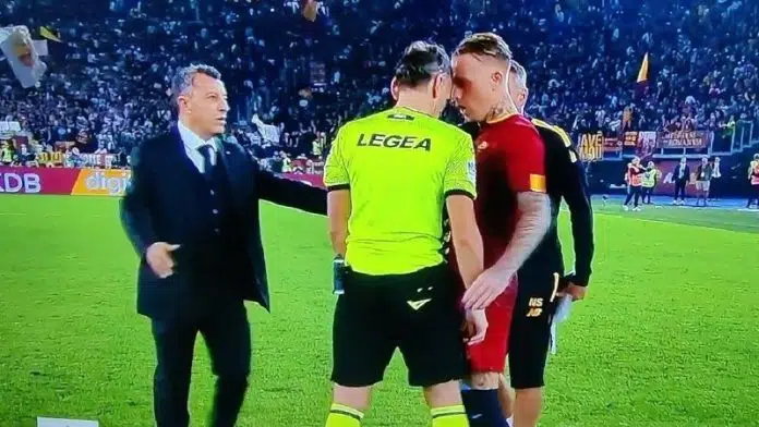 Nestvarne Scene Nakon Derbija Sudija I Zvezda Rome Poceli Su