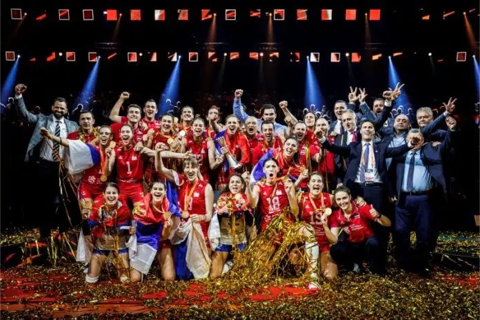 Prvakinje Sveta Zakazan Docek Za Odbojkasice Srbije