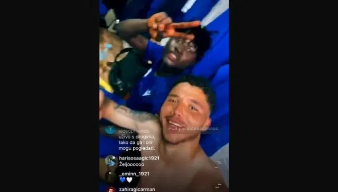 Video Veliko Slavlje U Svlacionici Plavih Nakon Pobjede Zeljini Stranci