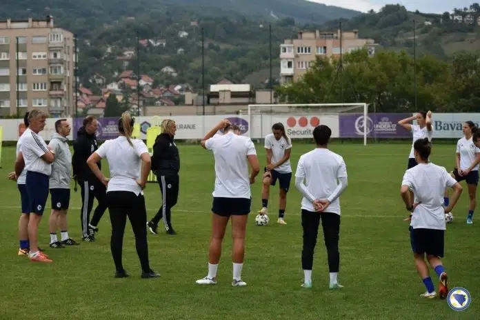 Zenska Fudbalska Reprezentacija Pocela Sa Pripremama