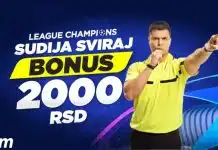 FUDBALSKI SPEKTAKL ŠIROM EVROPE: U Ligi šampiona ostaju samo najjači – preuzmi 2.000 RSD i isprati poslednje kolo uz šampionski tiket! Fudbalski Spektakl Sirom Evrope U Ligi Sampiona Ostaju Samo Najjaci