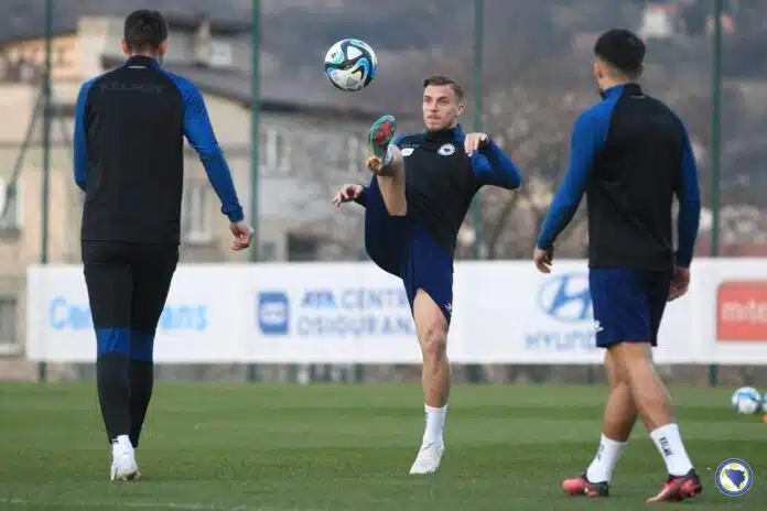 Odrzan Jos Jedan Trening Reprezentacije Bih Kolasinac Radio Individualno
