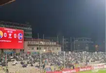 (FOTO/VIDEO) Fudbaleri dobili veliku podršku pred početak utakmice Fotovideo Fudbaleri Dobili Veliku Podrsku Pred Pocetak Utakmice