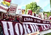 Horde zla pozivaju sve navijače na gostovanje u Široki Brijeg: Bez obzira sa koje tribine uobičajeno posmatramo utakmice… Horde Zla Pozivaju Sve Navijace Na Gostovanje U Siroki Brijeg