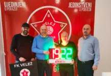 Navijači Veleža uručili poklon klubu Navijaci Veleza Urucili Poklon Klubu
