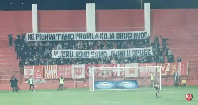 Red Army Zbog Zabrane Dolaska Ultrasima U Vrapcice Bojkotuje Mostarski