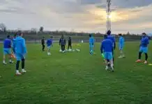 Fudbaleri Željezničara odradili posljednji trening pred okršaj sa Veležom Fudbaleri Zeljeznicara Odradili Posljednji Trening Pred Okrsaj Sa Velezom