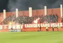 (VIDEO) Pogledajte kakvu atmosferu su napravili navijači Veleža na samom početku utakmice Video Pogledajte Kakvu Atmosferu Su Napravili Navijaci Veleza Na Samom