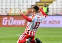 Zvezda slavila uoči početka doigravanja, prekrasnim golom Viga (VIDEO) Zvezda Slavila Uoci Pocetka Doigravanja Prekrasnim Golom Viga Video