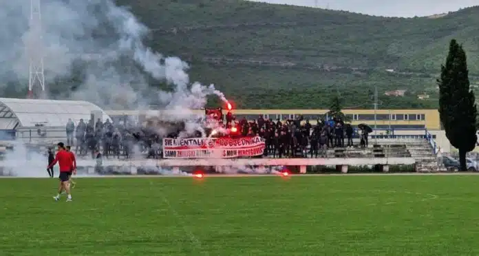 Ultrasi Pruzili Veliku Podrsku Fudbalerima Zrinjskog Pred Finale Kupa Bih