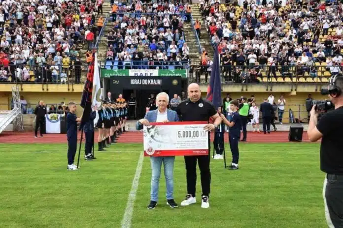 Zrinjski ‘‘Pocastio‘‘ Hercegovacki Klub Sa Donacijom U Iznosu Od 5000
