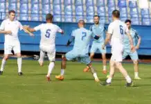 (FOTO) Prvi tim Želje u prekrasnoj atmosferi savladao šampionsku generaciju iz 1998. godine Prvi Tim Zelje U Prekrasnoj Atmosferi Savladao Sampionsku Generaciju