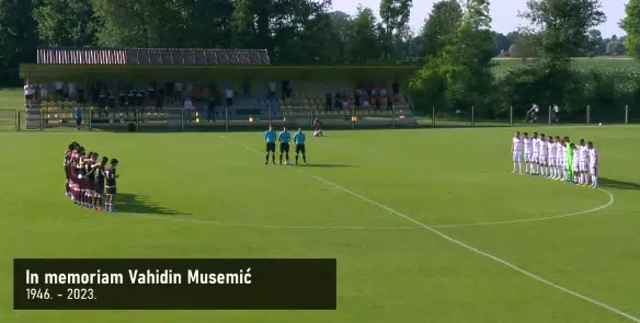 Video Minutom Sutnje U Cast Vahidina Musemica Otvorena Utakmica Sarajeva