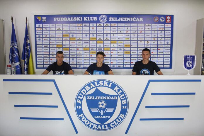 Zvanicno Tri Kadeta Potpisala Ugovore Sa Fk Zeljeznicar