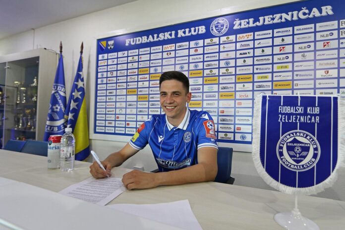 Zvanicno Haris Ovcina Potpisao Ugovor Sa Fk Zeljeznicar