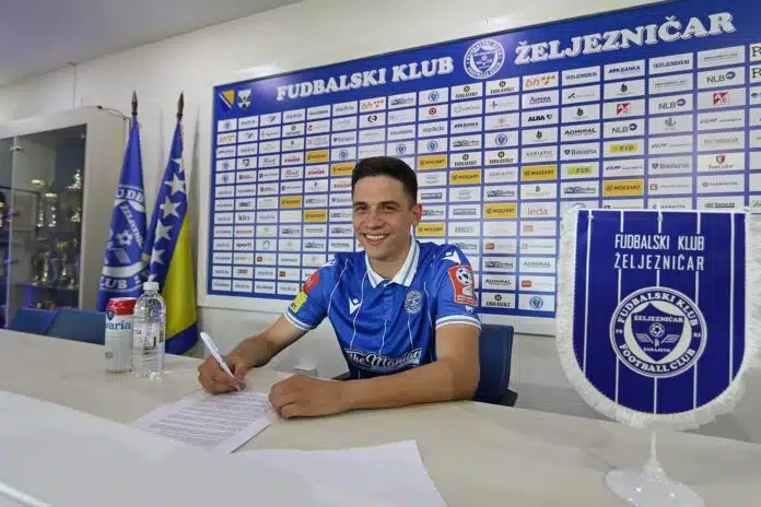 Zvanicno Haris Ovcina Potpisao Ugovor Sa Fk Zeljeznicar