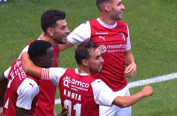 Liga Sampiona Braga Blickrigom Pobedila Tsc Video