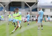 Mehmed Ćosić odradio prvi trening sa fudbalerima Željezničara Mehmed Cosic Odradio Prvi Trening Sa Fudbalerima Zeljeznicara