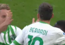 OD SUDBINE SE NE MOŽE POBEĆI: Berardi u italijanskom velikanu! Od Sudbine Se Ne Moze Pobeci Berardi U Italijanskom Velikanu