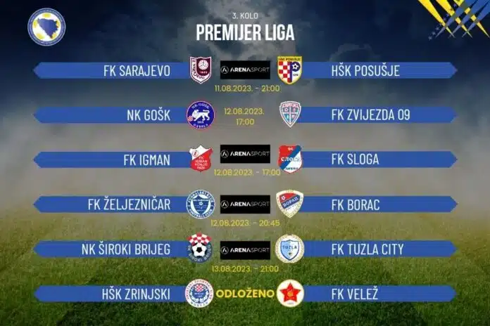 Odredena Sluzbena Lica Za Trece Kolo Pl Bih Kazlagic Na