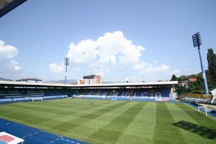 Pogledajte Kako Izgleda Teren Stadiona Grbavica Pred Mec Zeljeznicara I