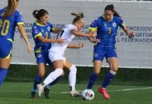 (FOTO) Bosna i Hercegovina i Slovenija podijelile bodove Bosna I Hercegovina I Slovenija Podijelile Bodove