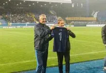 GOŠK se zahvalio Željezničaru na poklonu za Lanu Pudar i čestitao rođendan Plavima Gosk Se Zahvalio Zeljeznicaru Na Poklonu Za Lanu Pudar I