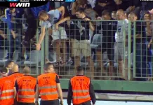 Komična scena: Navijač Širokog utrčao na teren, pogledajte šta je uradilo obezbjeđenje Komicna Scena Navijac Sirokog Utrcao Na Teren Pogledajte Sta Je