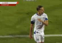 (VIDEO) Dediću se nije svidjela Kodrina odluka da ga zamijeni, ova reakcija to i pokazuje Video Dedicu Se Nije Svidjela Kodrina Odluka Da Ga Zamijeni