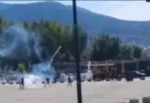 (VIDEO) Pojavio se kratki snimak današnjeg sukoba navijača Sarajeva i Željezničara Video Pojavio Se Kratki Snimak Danasnjeg Sukoba Navijaca Sarajeva I