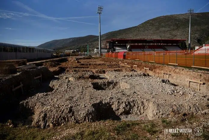 Napreduju Radovi Na Izgradnji Juzne Tribine Stadiona Rodeni