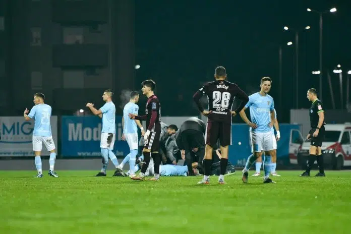 Fudbaler Posušja protiv Sarajeva doživio povredu, klub se oglasio o Fudbaler Posusja Protiv Sarajeva Dozivio Povredu Klub Se Oglasio O
