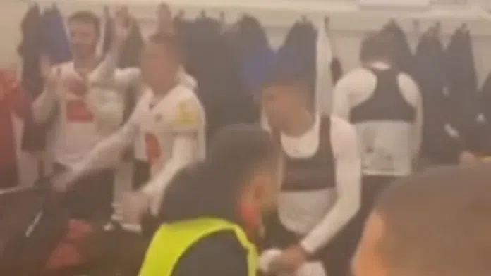 Video Kako Su Igraci Borca U Svlacionici Proslavili Pobjedu Protiv