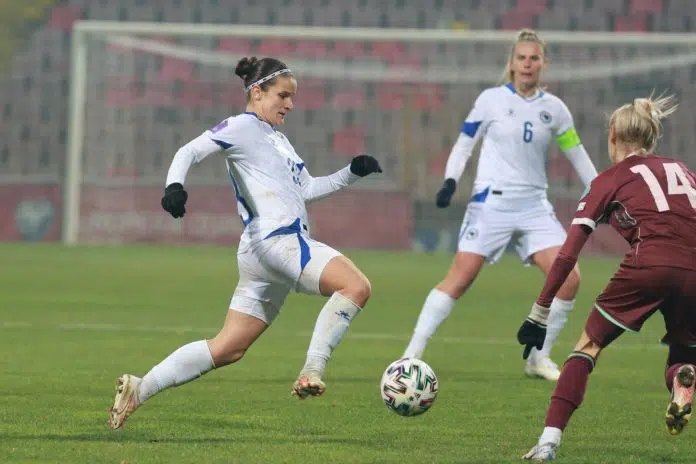 Zenska Reprezentacija Pobijedila Bjelorusiju I Izborila Baraz Za A