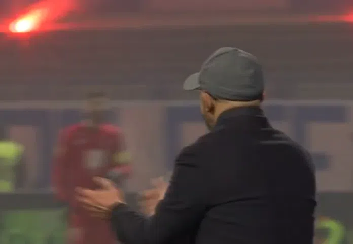 Pogledajte Reakciju Trenera Zeljeznicara Nakon Primljenog Gola