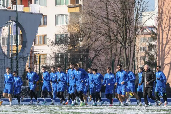 Novo Ime Na Danasnjem Treningu Zeljeznicara