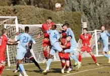 (FOTO) Željezničar pogotkom Pavića u 90. minuti savladao Vršac Zeljeznicar Pogotkom Pavica U 90 Minuti Savladao Vrsac