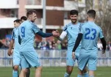 (FOTO) Željezničar ubjedljiv protiv Bosne iz Visokog Zeljeznicar Ubjedljiv Protiv Bosne Iz Visokog