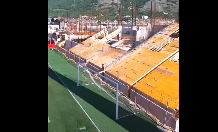 Video Nova Tribina Na Areni Rodeni Polako Dobija Svoje Konture